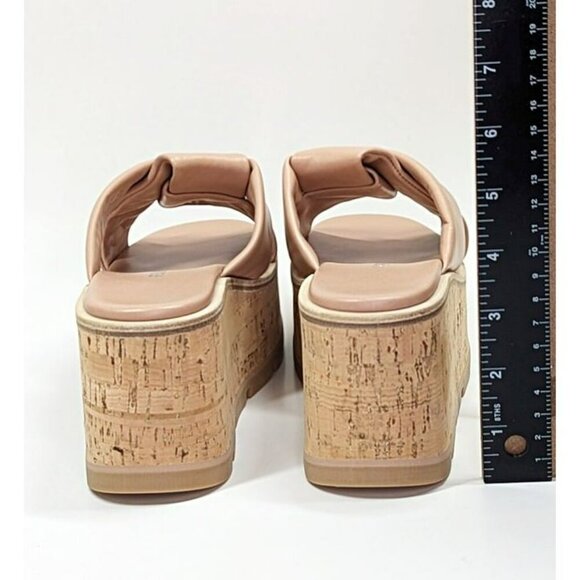 Ferragamo Women's Engracia Platform Slide Sandals in Rosa Size 7 C (MSRP $695) - Picture 9 of 11